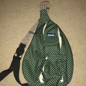 Green Kavu Rope Bag